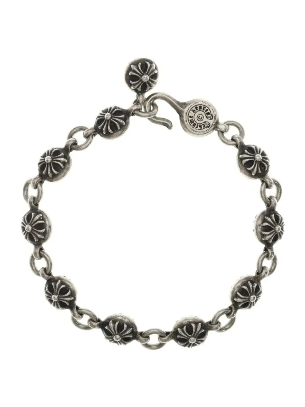 Chrome Hearts Ball Bracelet Silver